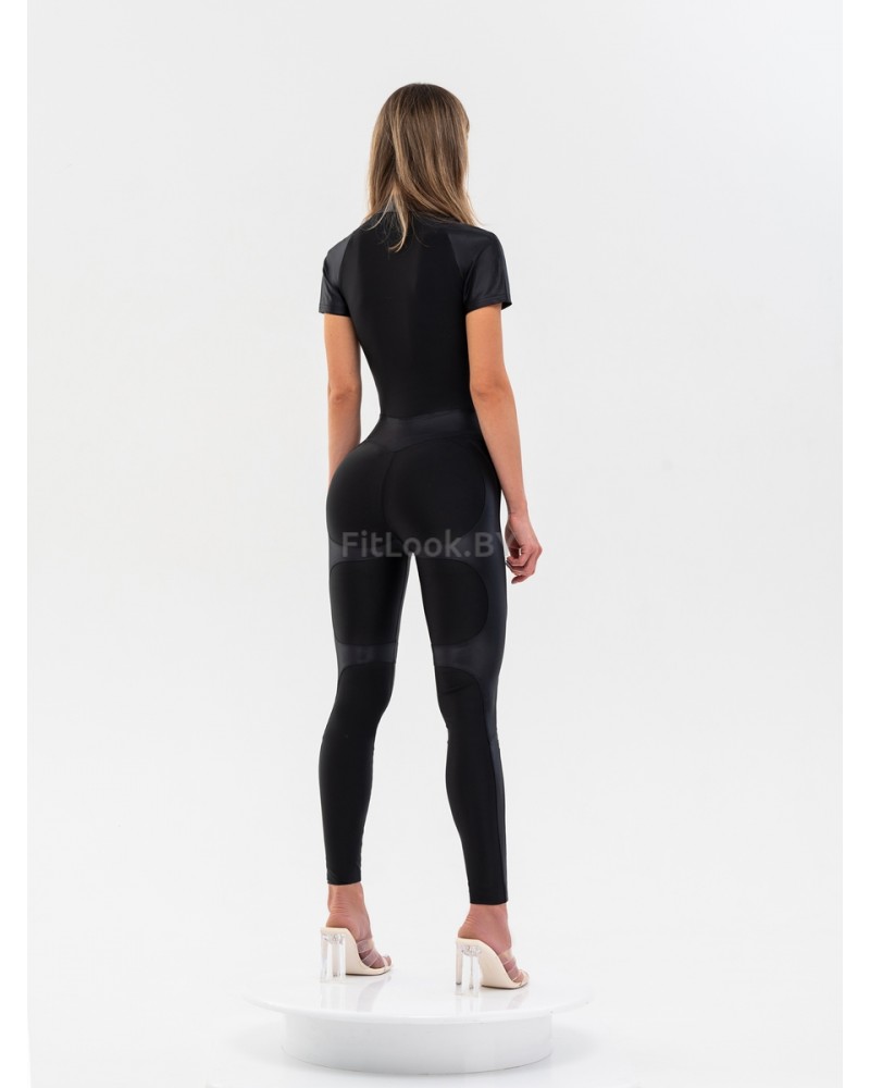 Комбинезон для фитнеса Body Correct Skin Edition LYC ''Black''