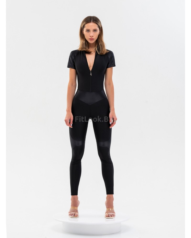 Комбинезон для фитнеса Body Correct Skin Edition LYC ''Black''