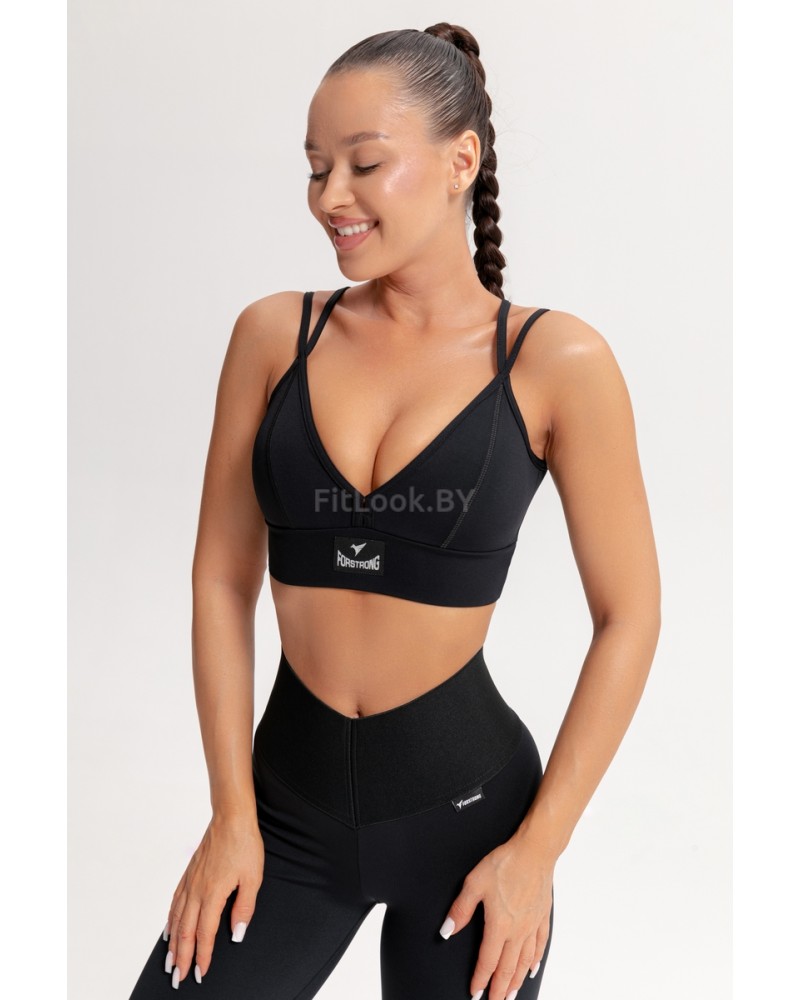 Топ Forstrong Box Bra Black