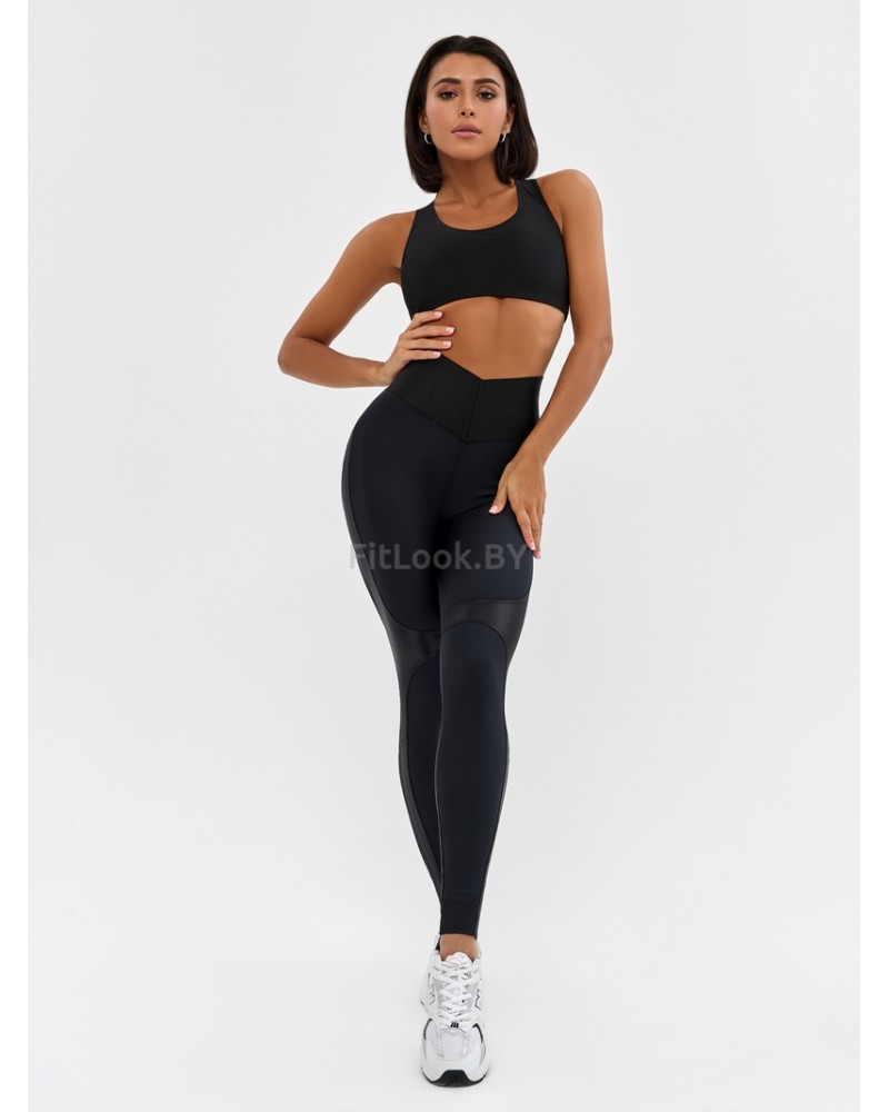 Лосины Bona Fide Leggins Correct Skin Edition "Black"