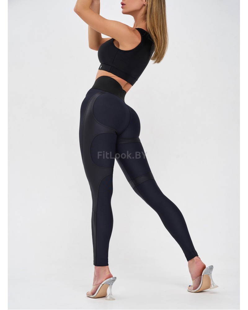 Лосины Bona Fide Leggins Correct Skin Edition "Black"