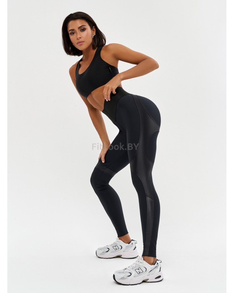 Лосины Bona Fide Leggins Correct Skin Edition "Black"