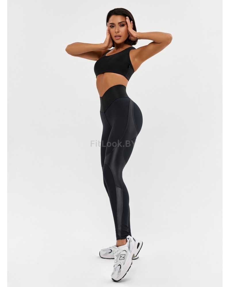 Лосины Bona Fide Leggins Correct Skin Edition "Black"