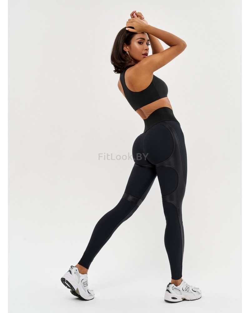 Лосины Bona Fide Leggins Correct Skin Edition "Black"