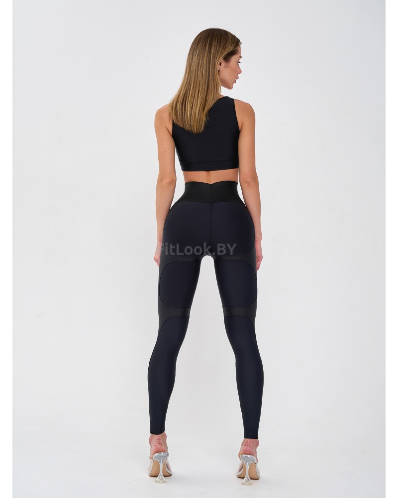Лосины Bona Fide Leggins Correct Skin Edition "Black"