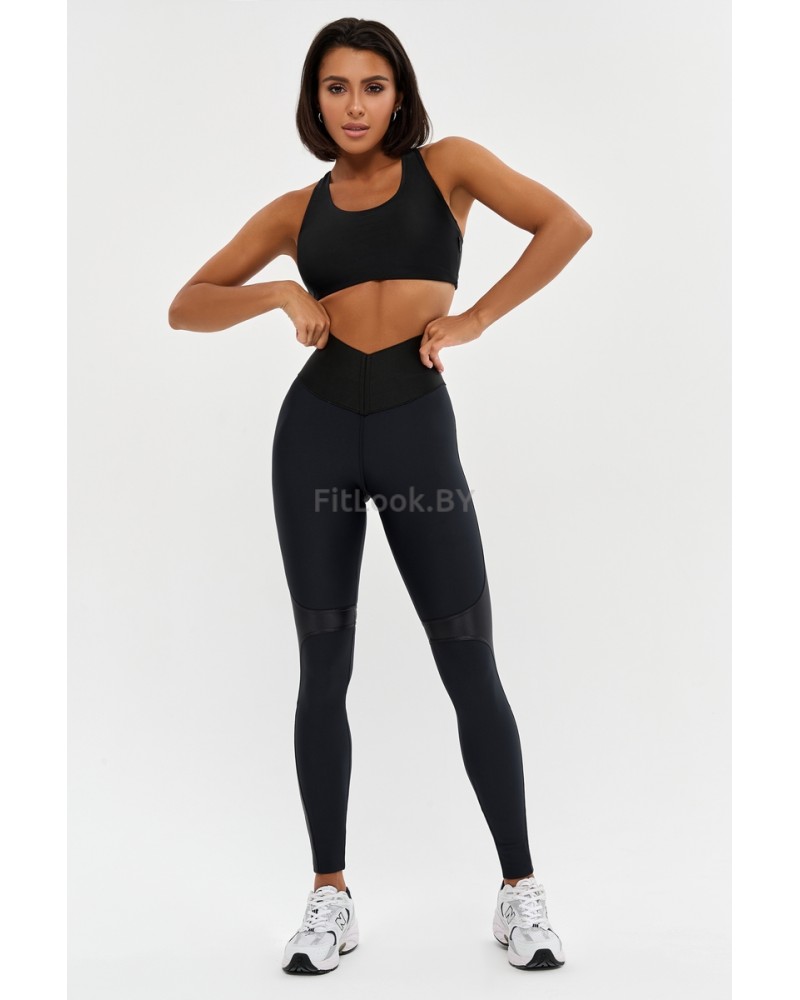 Лосины Bona Fide Leggins Correct Skin Edition "Black"