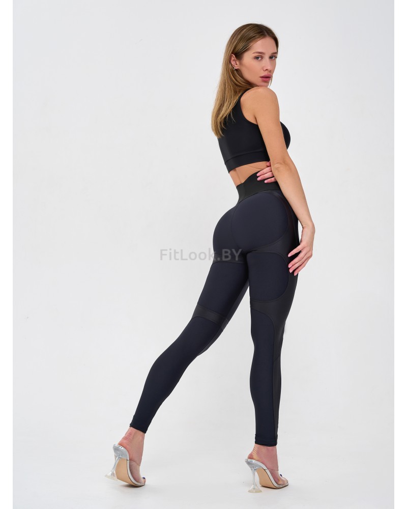 Лосины Bona Fide Leggins Correct Skin Edition "Black"