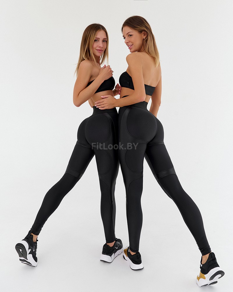 Лосины Bona Fide Leggins Correct Skin Edition "Black"