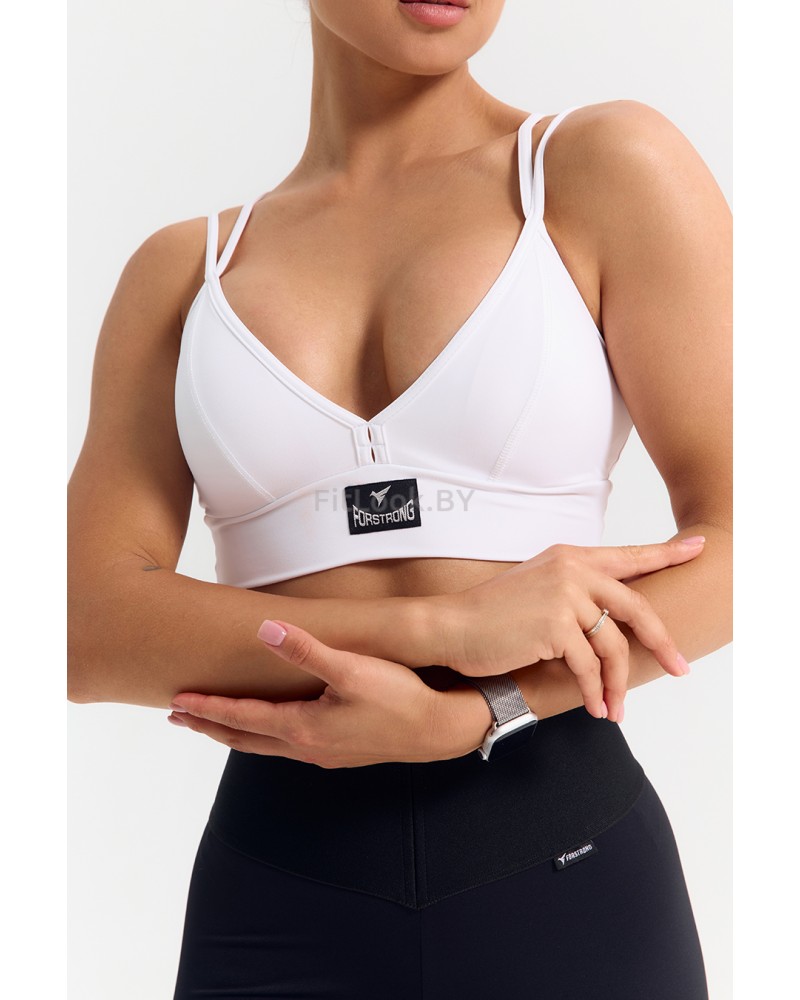 Топ Forstrong Box Bra White