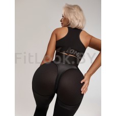 Леггинсы Bona Fide Extra Sex-Push Up Corsage "Black Skin"