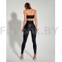 Лосины Bona Fide: Extra Sex-Push Up Corsage LYC "Black Skin"