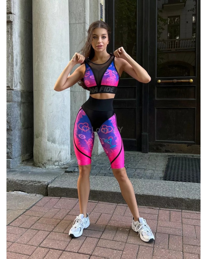 Велосипедки Bona Fide Bona Cycling Extra Sex Corsage "Neon Kiss"