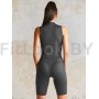 Комбинезон Neverlate Corset Gray  укороченный с фиксатором