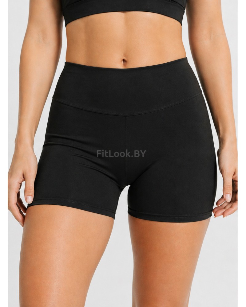 Шорты с Push Up эффектом Scrunch Black