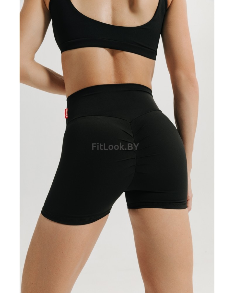 Шорты с Push Up эффектом Scrunch Black