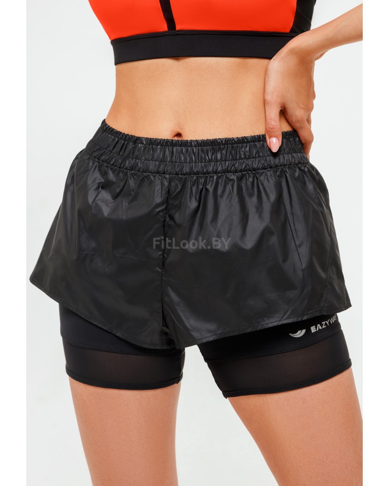 Шорты  EazyWay DoubleShorts Black