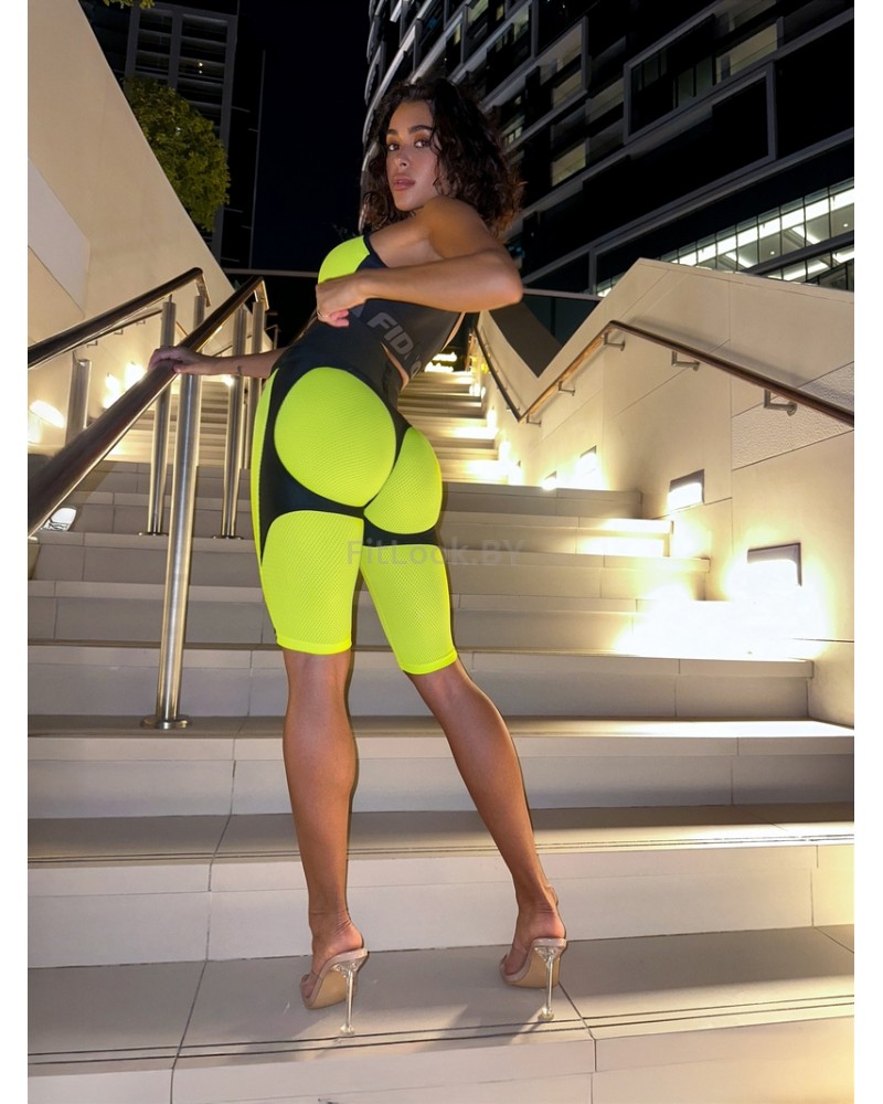 Велосипедки Extra Sex Push-up Corsage "Neon Yellow"