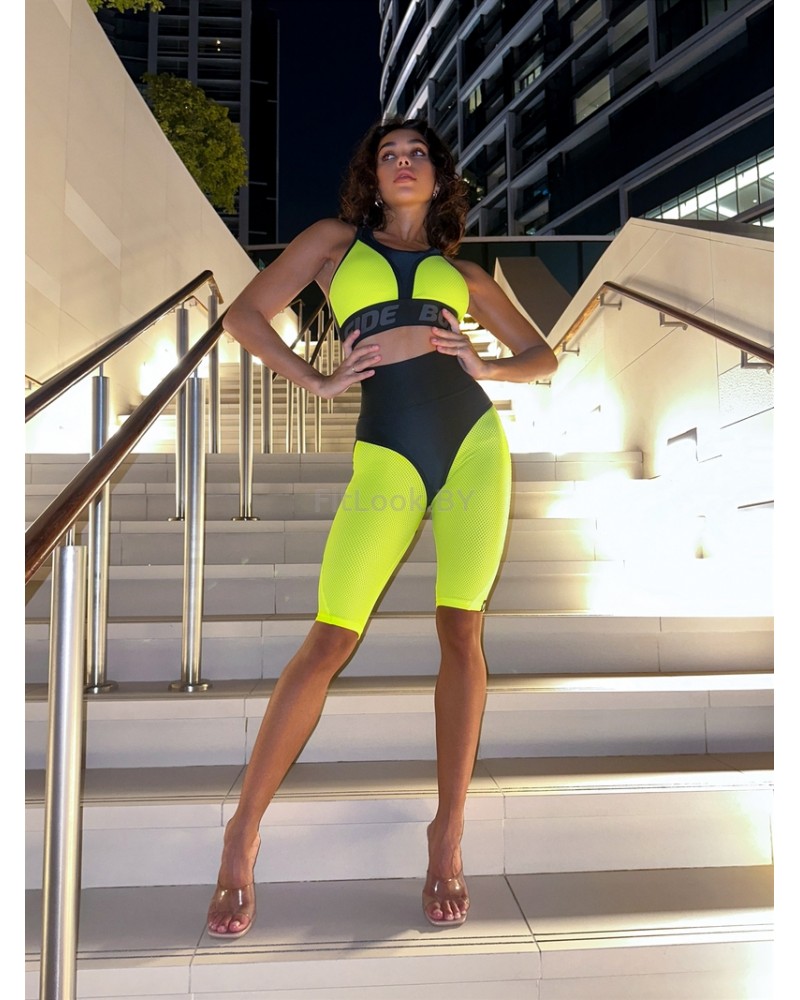Велосипедки Extra Sex Push-up Corsage "Neon Yellow"