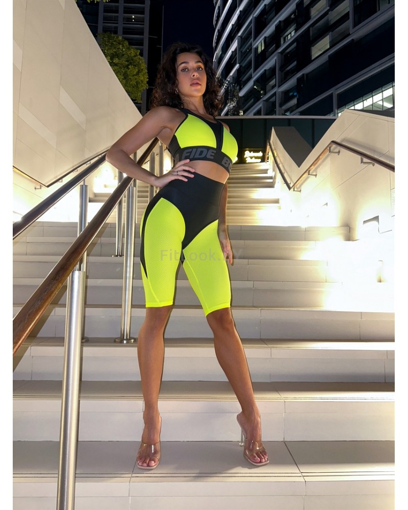 Велосипедки Extra Sex Push-up Corsage "Neon Yellow"