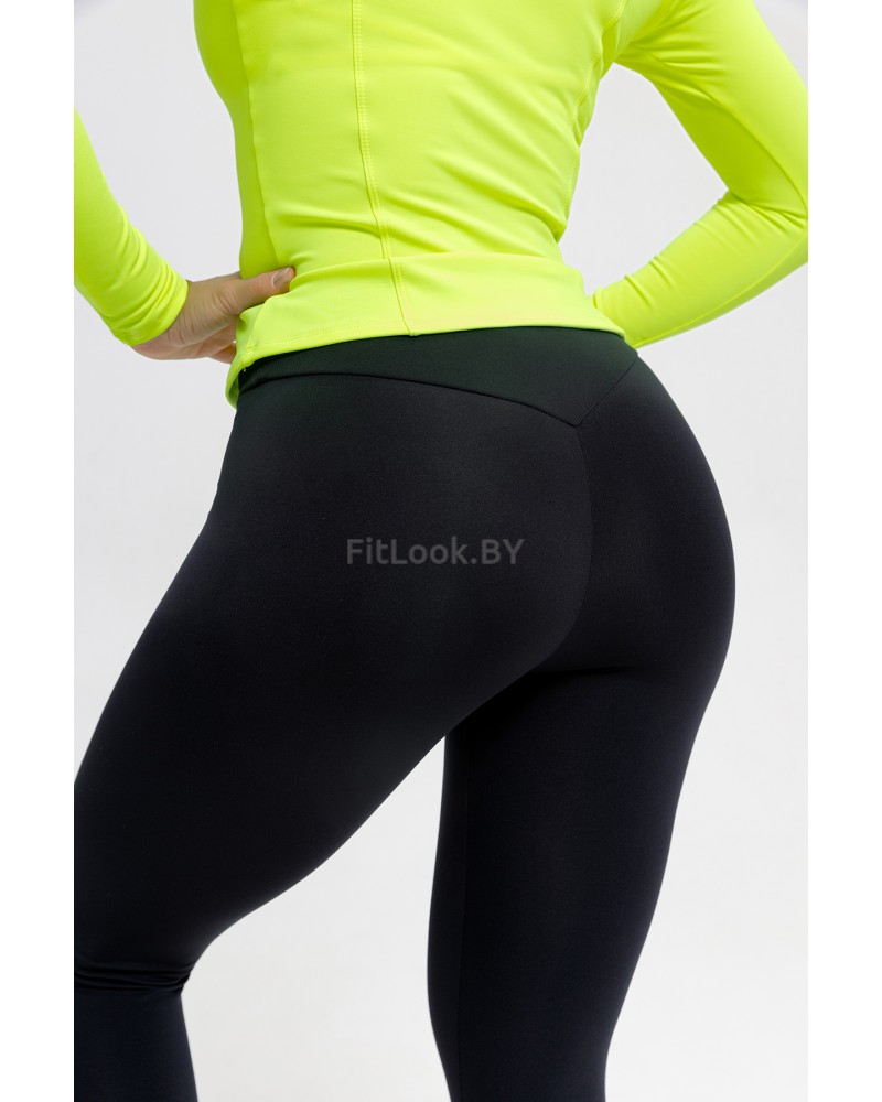 Лосины Forstrong Bloom Black  (на флисе)