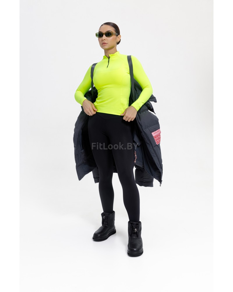 Лосины Forstrong Bloom Black  (на флисе)