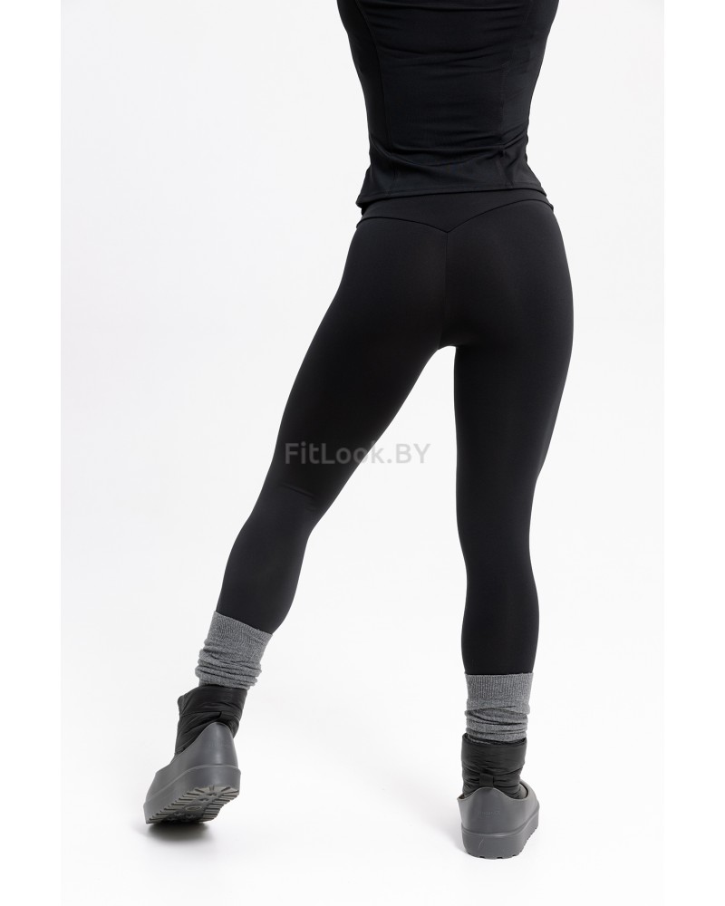 Лосины Forstrong Bloom Black  (на флисе)