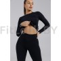 Лосины Forstrong Bloom Black  (на флисе)