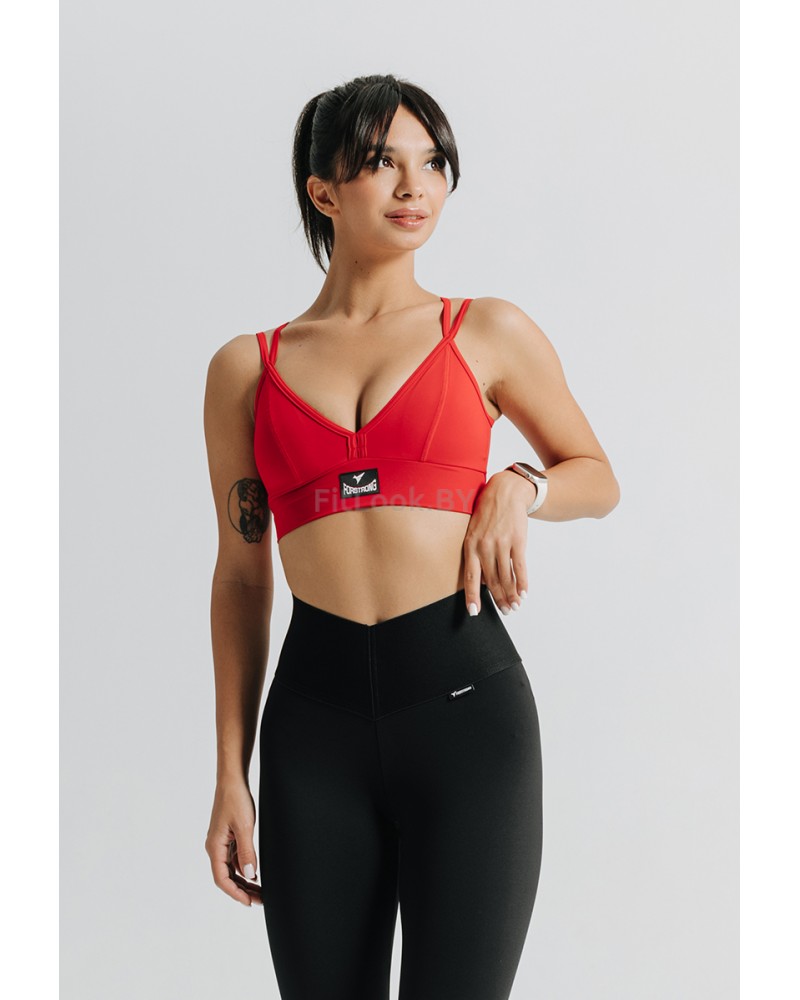 Топ Forstrong Box Bra Red