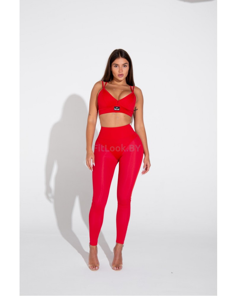 Топ Forstrong Box Bra Red