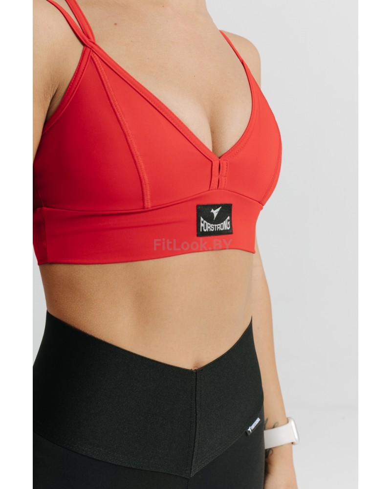 Топ Forstrong Box Bra Red