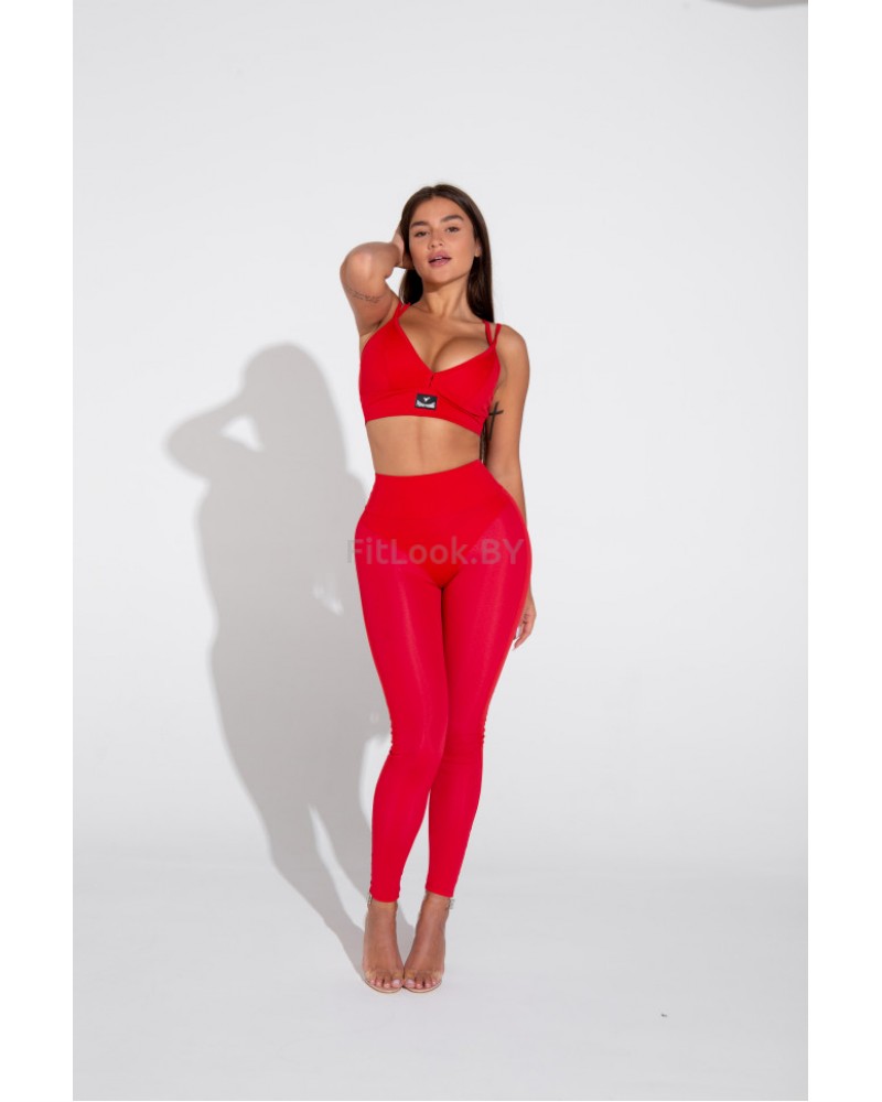 Топ Forstrong Box Bra Red