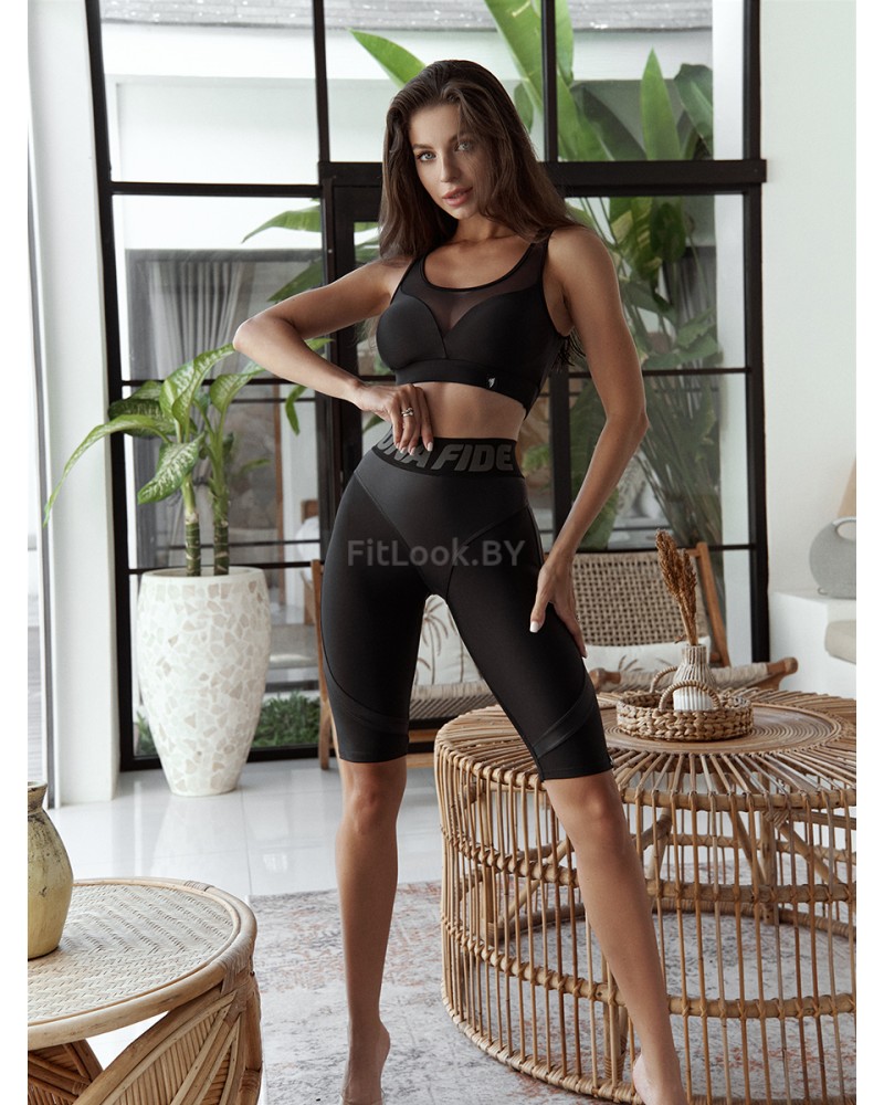 Велосипедки Extra Sex-Push Up Corsage LYC "Black Skin" 