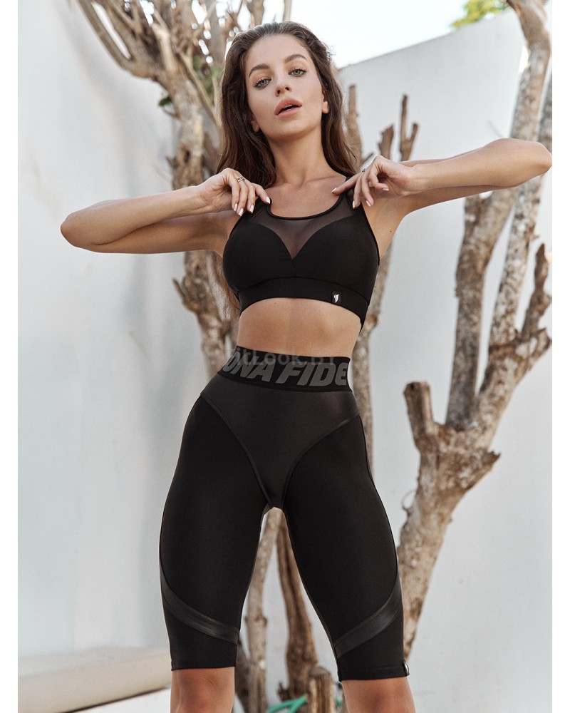 Велосипедки Extra Sex-Push Up Corsage LYC "Black Skin" 