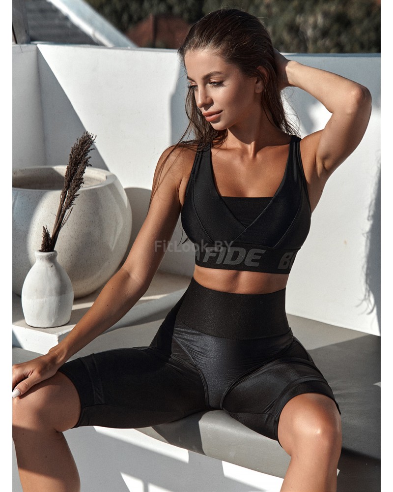 Велосипедки Extra Sex-Push Up Corsage LYC "Black Skin" 