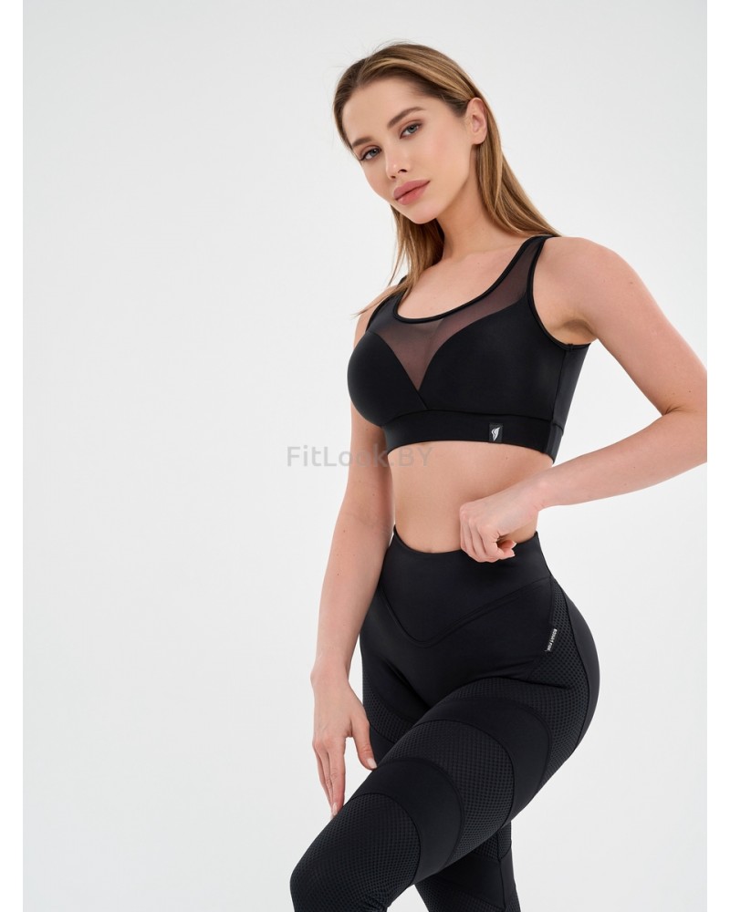 Спортивный топ Bona Fide: Gemini Top "Black"