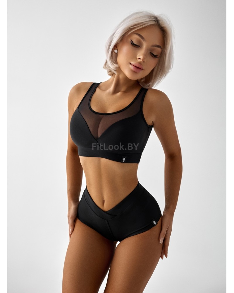 Спортивный топ Bona Fide: Gemini Top "Black"