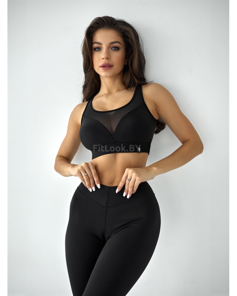 Спортивный топ Bona Fide: Gemini Top "Black"