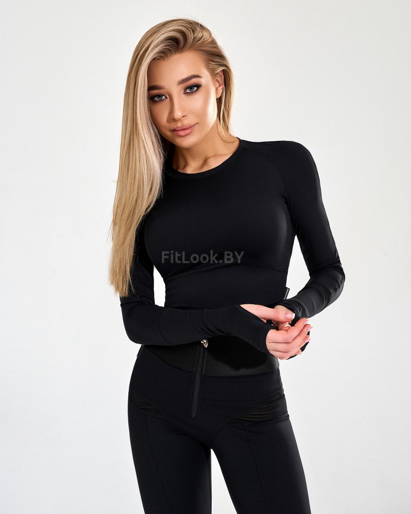 Рашгард Bona Fashion: Activity Rash "Black"