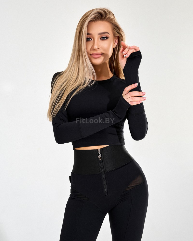 Рашгард Bona Fashion: Activity Rash "Black"