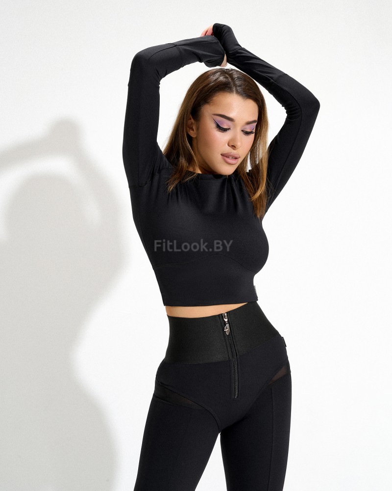 Рашгард Bona Fashion: Activity Rash "Black"
