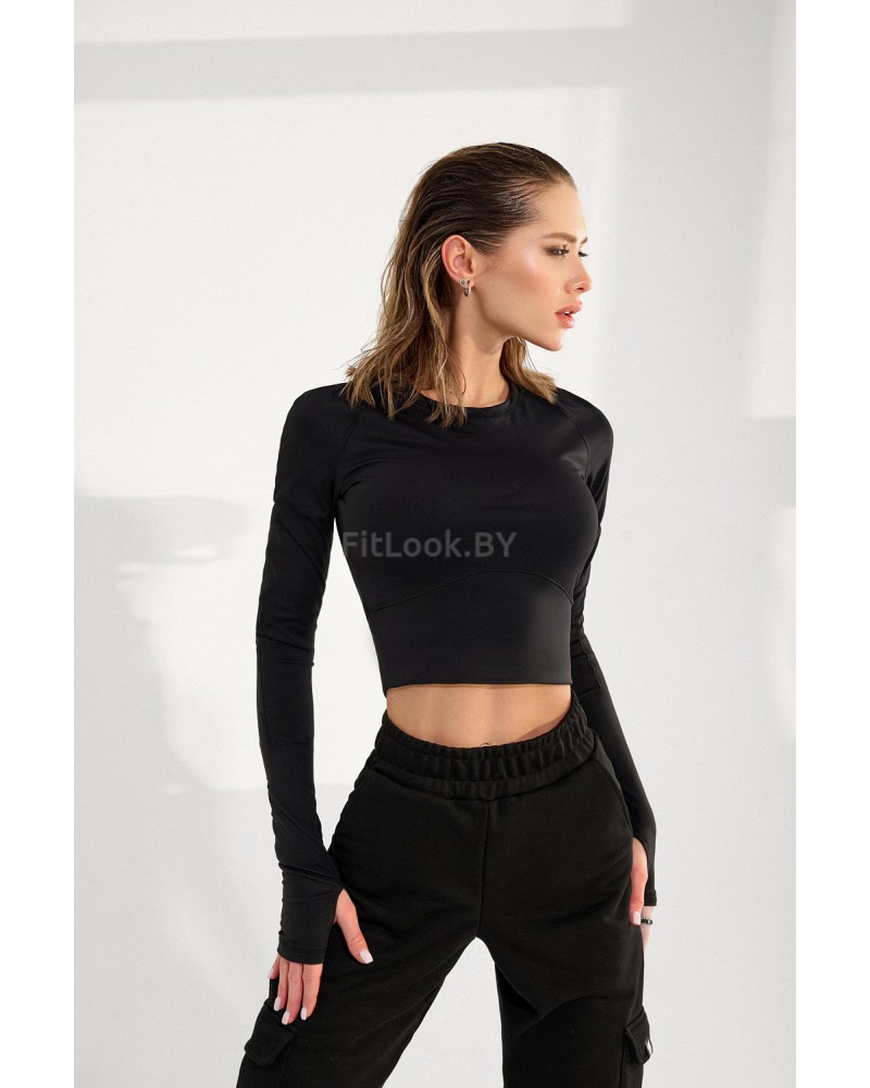 Рашгард Bona Fashion: Activity Rash "Black"