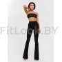 Брюки Bona Fashion: Flares "Black Rib"