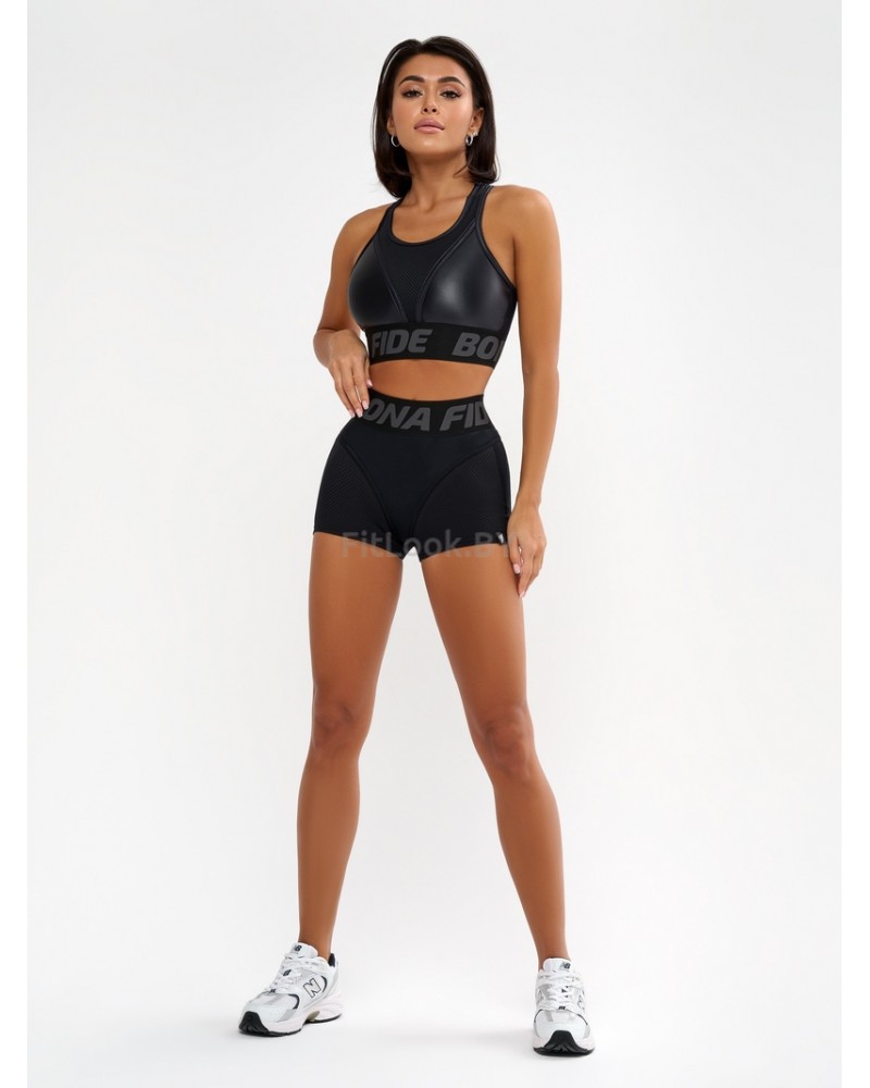 Шорты Bona Fide: Extra Sex Shorts "Black Skin"