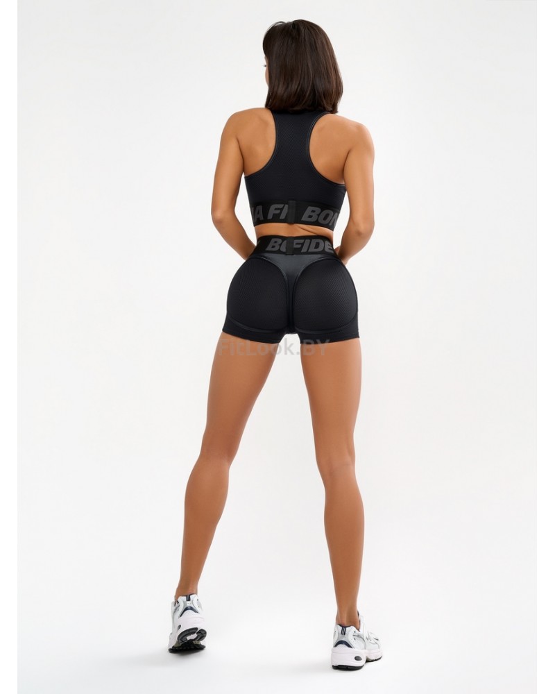 Шорты Bona Fide: Extra Sex Shorts "Black Skin"