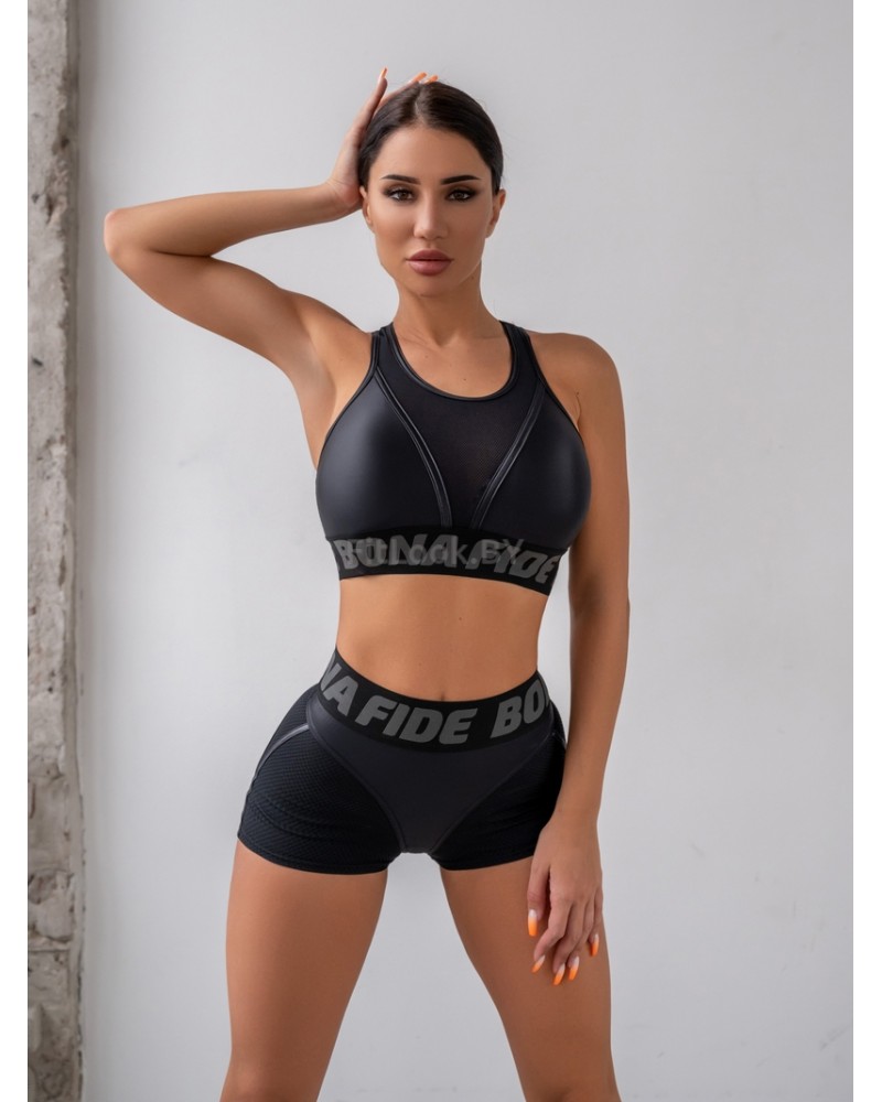Шорты Bona Fide: Extra Sex Shorts "Black Skin"