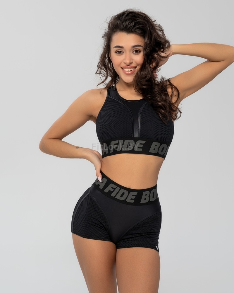Шорты Bona Fide: Extra Sex Shorts "Black Skin"