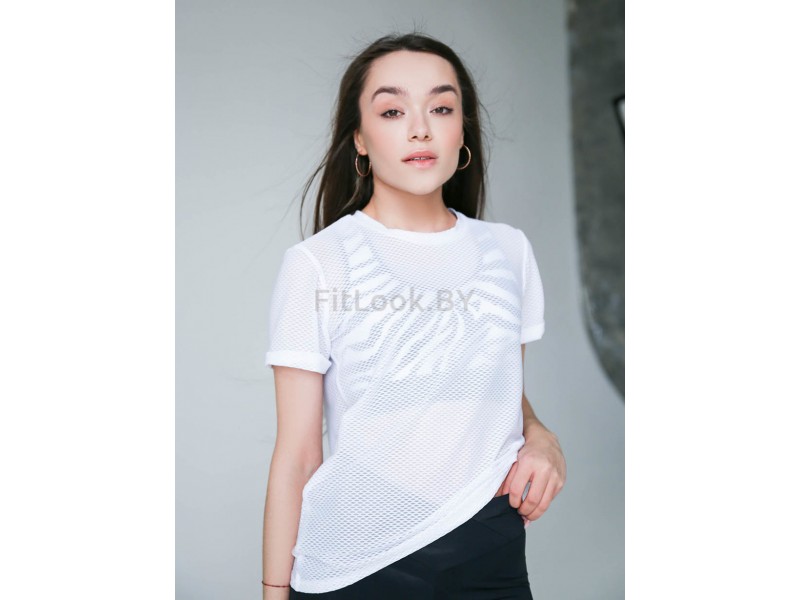 Футболка-сетка Mansen T-shirt mesh White