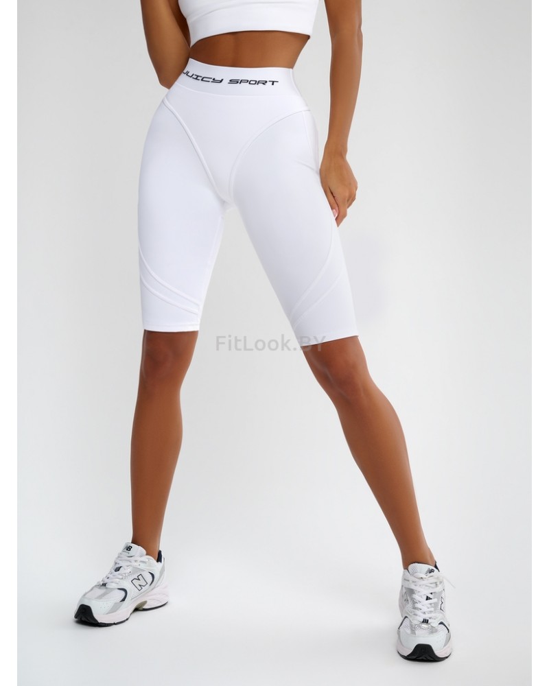 Велосипедки Bona Fide: Bona Cycling Extra Sex-Push Up "Juicy White"