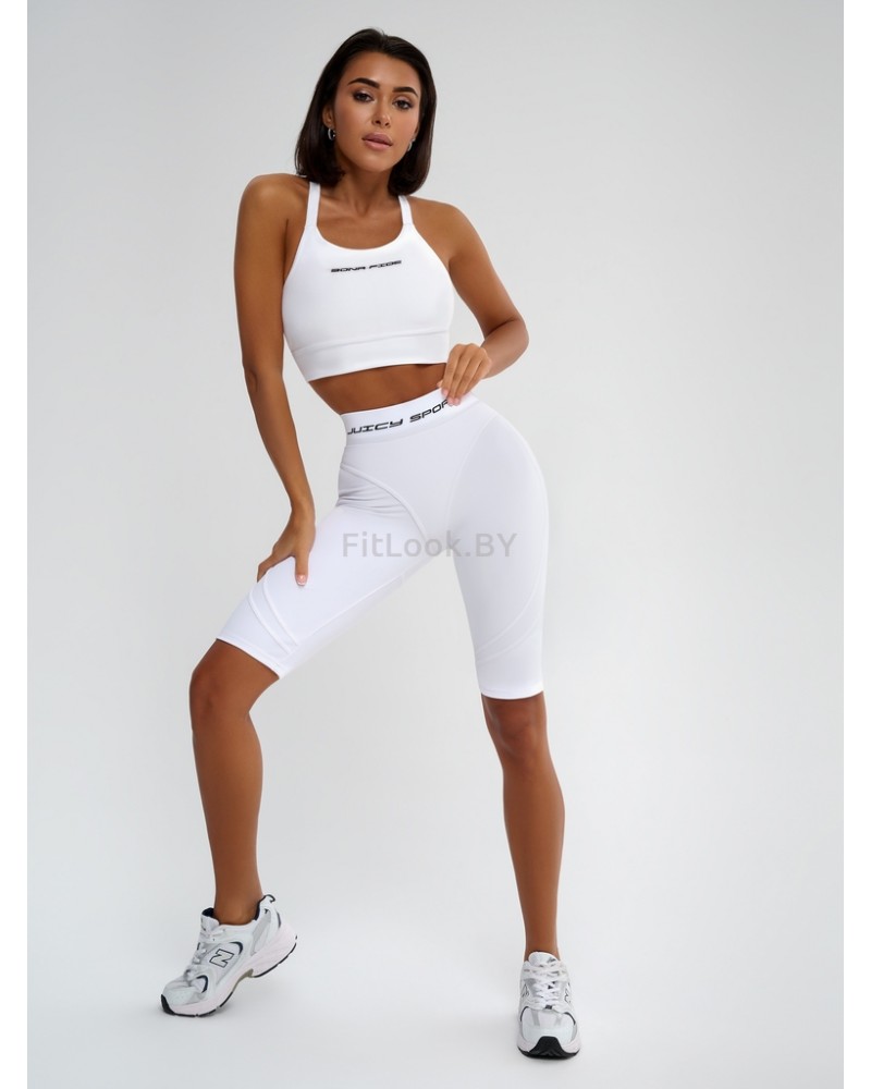 Велосипедки Bona Fide: Bona Cycling Extra Sex-Push Up "Juicy White"
