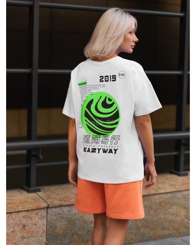 Оверсайз футболка EazyWay Cyber Techno